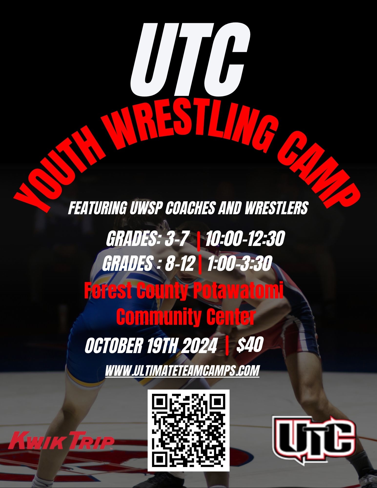 UTC YOUTH WRESTLING CAMP