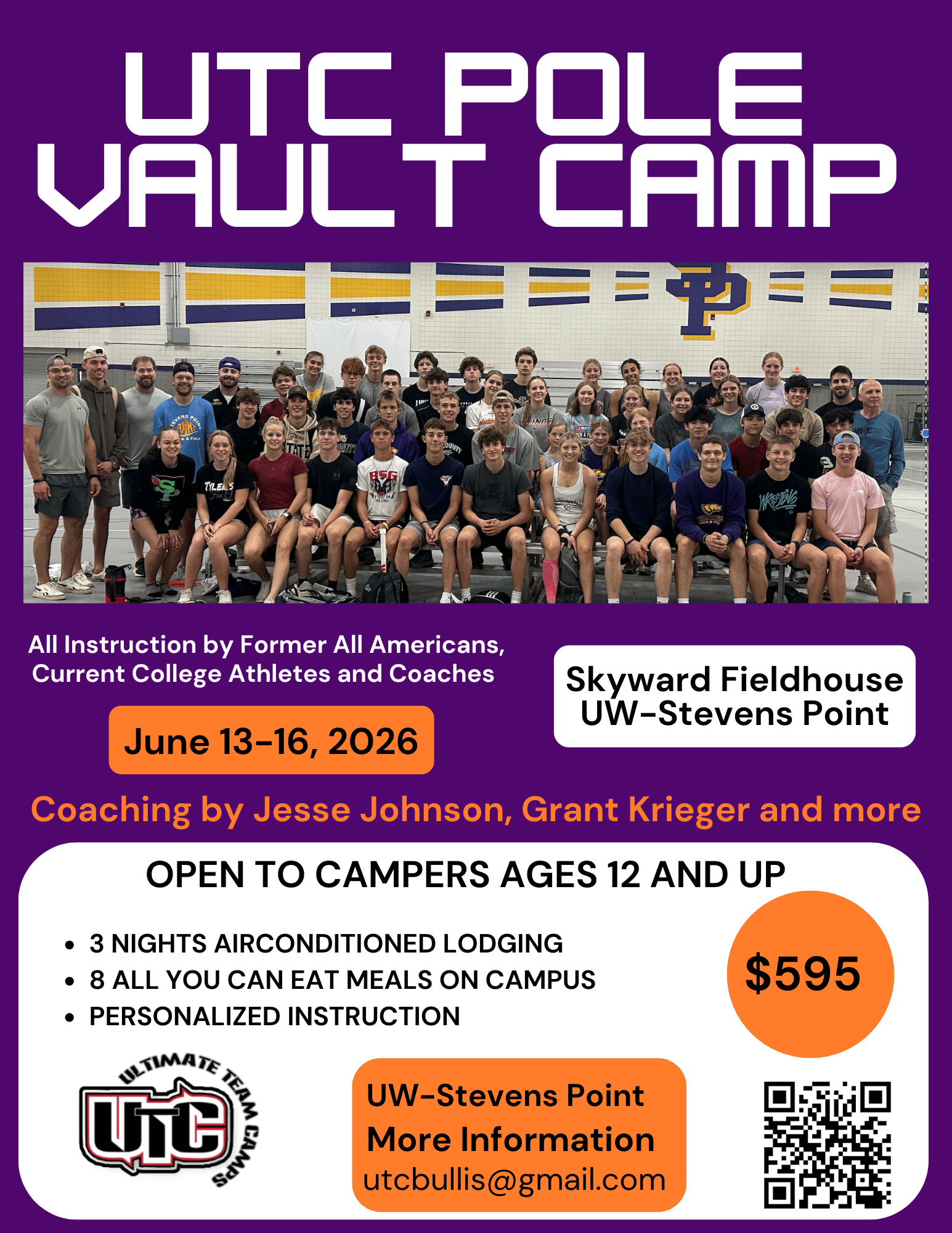 Pole Vault Camp 2026
