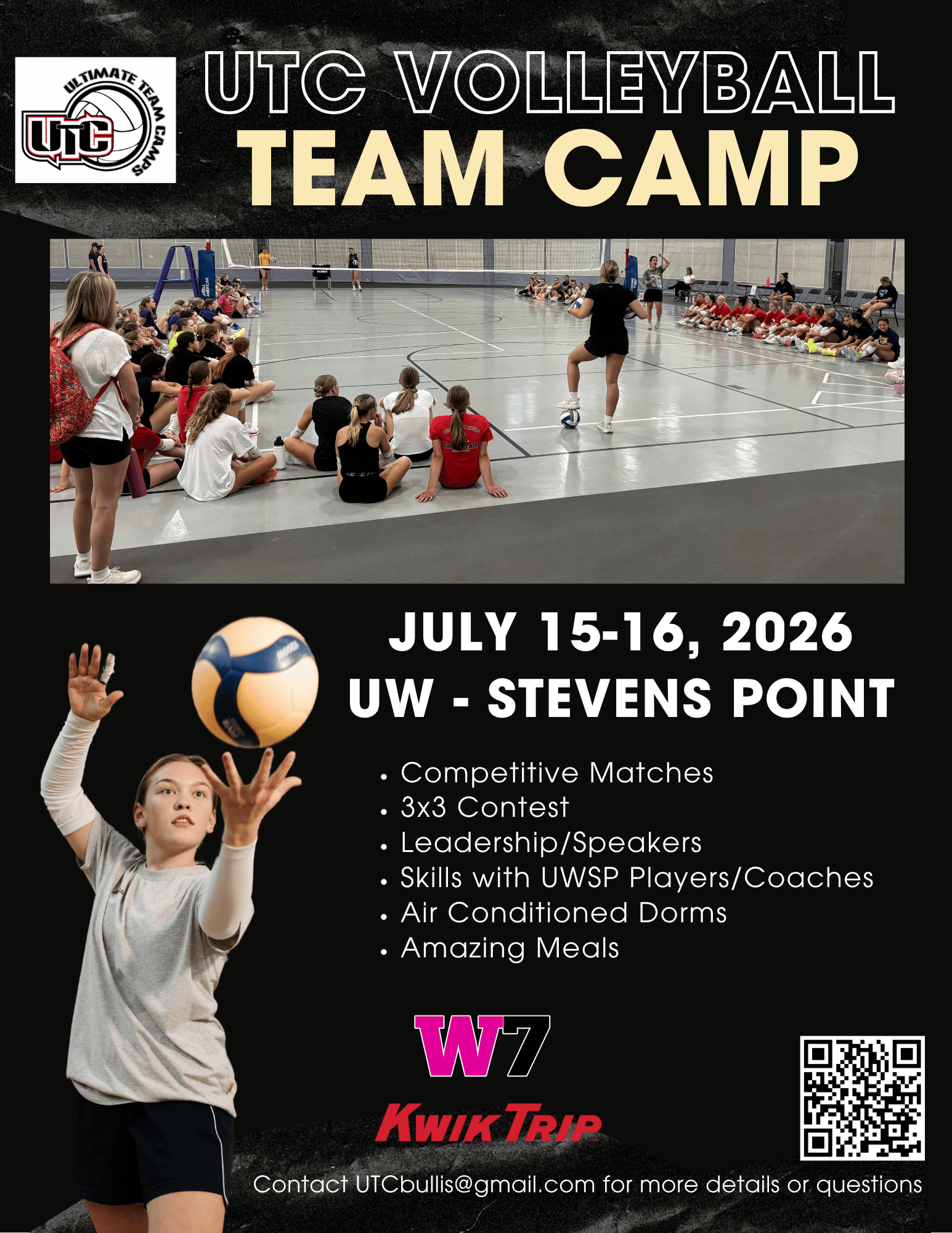 UTC Volleyball Team Camp