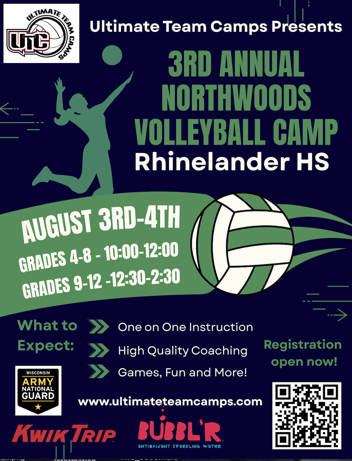 Northwoods VB Website